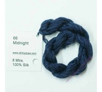 Шёлковое мулине Dinky-Dyes S-066 Midnight